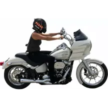 Hugger Series Front Fender with Mounting Blocks for Softail/Dyna