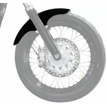 Hugger Series Front Fender with Mounting Blocks for Softail/Dyna