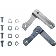 Hugger Series Front Fender with Mounting Blocks for Softail/Dyna