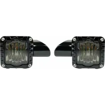 Shark Demon™ High-Performance LED Front Turn Signals with White Run Light