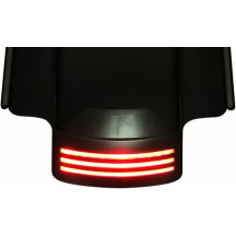 Piloto trasero ProBeam® LED TriBar — Harley Davidson®, rojo