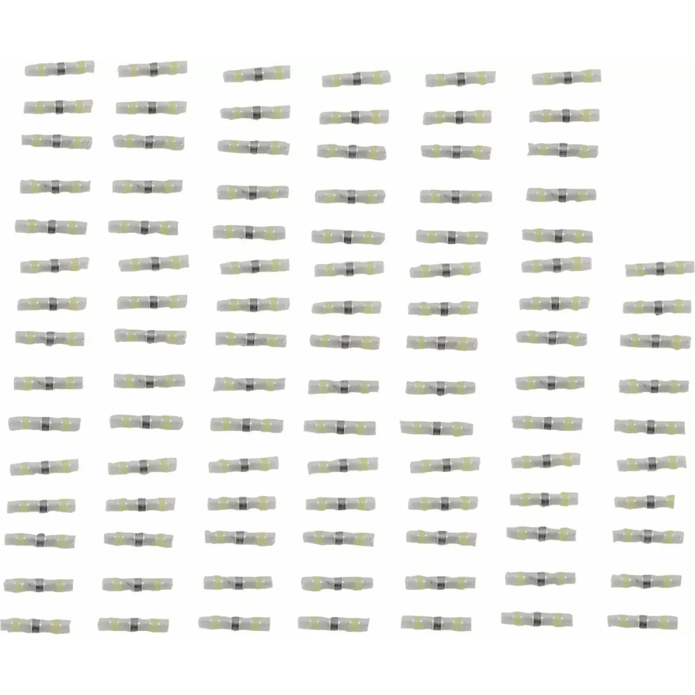 Conectores de cable sin soldadura — pack de 20, amarillo