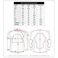 Centurion BV1 Protector corporal — 2XL, Negro