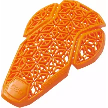 Protectores compactos D3O® Diablo L2 para rodilla y codo — Naranja, Adulto, Par