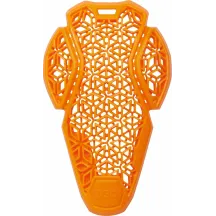 Protectores compactos D3O® Diablo L2 para rodilla y codo — Naranja, Adulto, Par