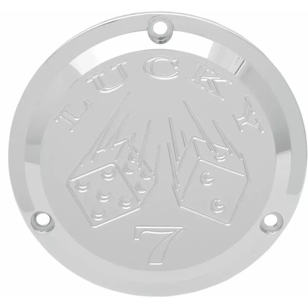 Cubierta de Derby de Billet Cromado Cubierta de Derby de Billet Cromado