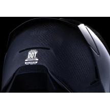 Airframe Pro™ Carbon 4Tress Helmet — L, Black gloss, Composite carbon fiber shell