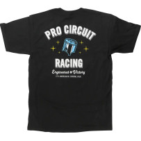 Camiseta Piston — S, Corte regular, Hombre, Negro