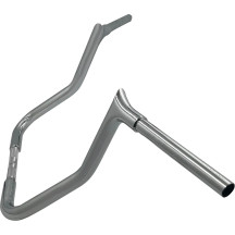 Manillar 1-1/4" EZ Install de tope puntiagudo — diámetro 1-1/4", ancho 34", Cromo