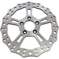 Rotor de freno Jagged — 320 mm, patrón de 5 orificios, trasero para FLT Touring Bagger