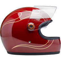 Casco Gringo S — L, Rojo granate, Brillo
