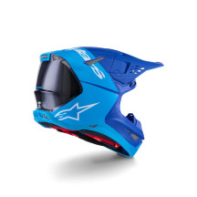 Supertech M10 Flood MIPS® Helmet — 2XL, Adult, MX/Off-Road, Blue gloss