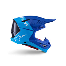 Supertech M10 Flood MIPS® Helmet — 2XL, Adult, MX/Off-Road, Blue gloss
