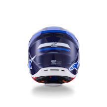 SM7 Rise Helmet — 2XL, Blue/White gloss