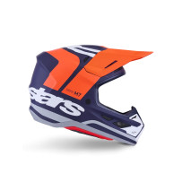 Casco SM7 Core — 2XL, Azul, Fibra de vidrio compuesta
