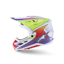 SM7 Fuse Helmet — XS, Composite fiberglass, White gloss