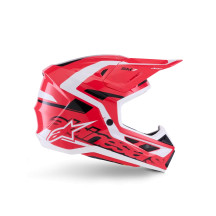 SM7 Deed Helmet — XS, Black, Red, White