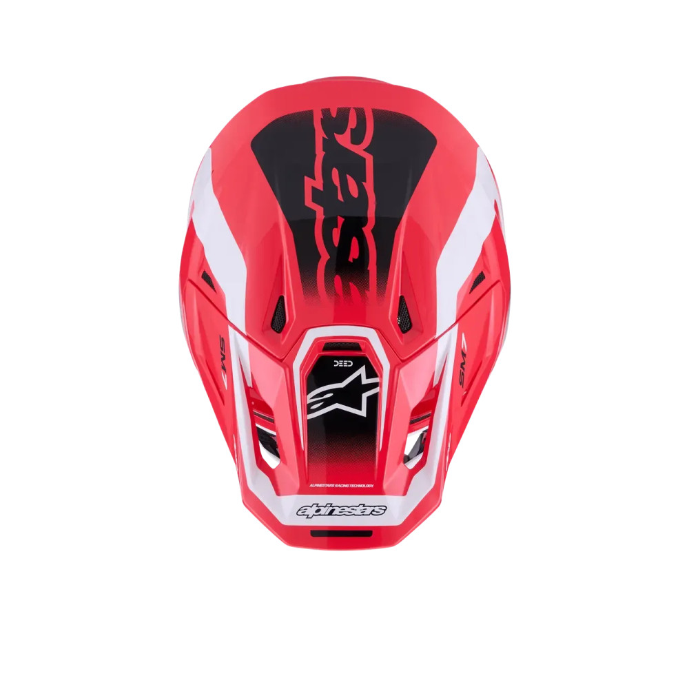 Casco SM7 Deed — XL, Rojo brillante