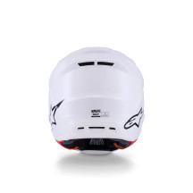 Casco SM7 — L, blanco brillo, Off-road