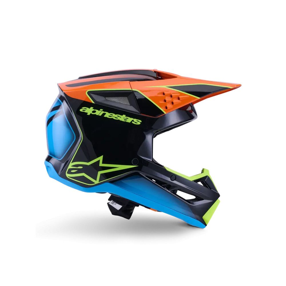 Casco SM3 Fray — XL, negro brillo