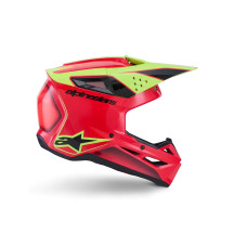 Casco SM3 Fray — 2XL, rojo brillante