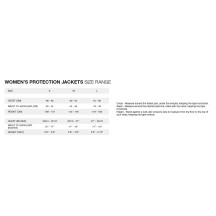 Protector de pecho Stella Plasma — Talla S, Blanco/Lila