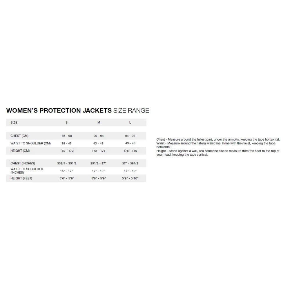 Protector de pecho Stella Plasma — Talla S, Blanco/Lila