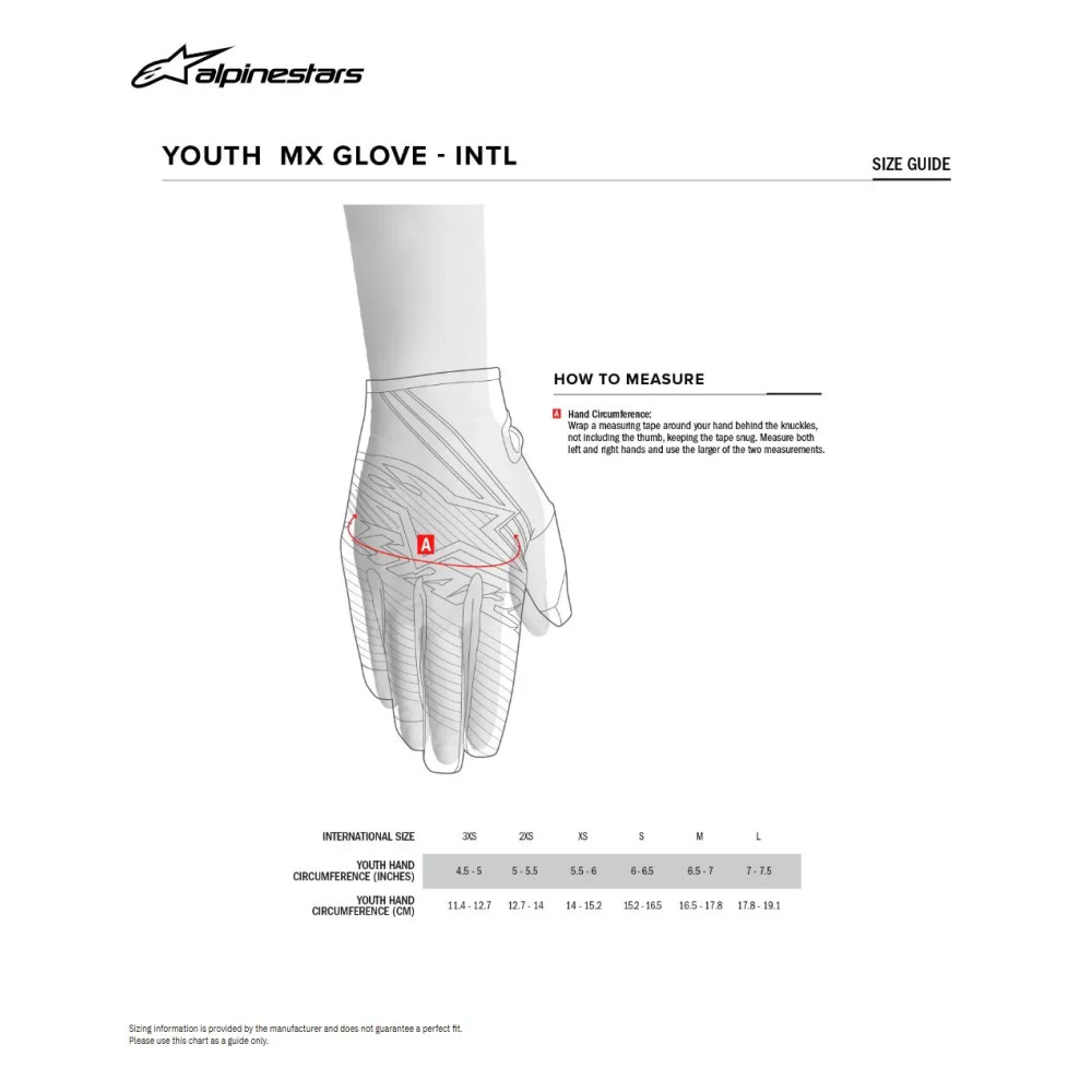 Guantes Youth Full Bore V2 Guantes Youth Full Bore V2