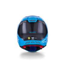 Supertech M10 Flood MIPS® Helmet — 2XL, Adult, MX/Off-Road, Blue gloss