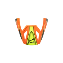 Visera para casco S-M3 Fray — Talla única, Off-Road, negro, naranja, amarillo