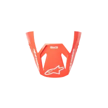 Visera para casco S-M3 Radium — Talla única, Off-road, negro, rojo, blanco