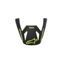 Visera para casco S-M3 Radium — Talla única, Negro/Gris/Amarillo