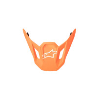 SM7 Core Helmet Visor — One Size, Orange, Matte