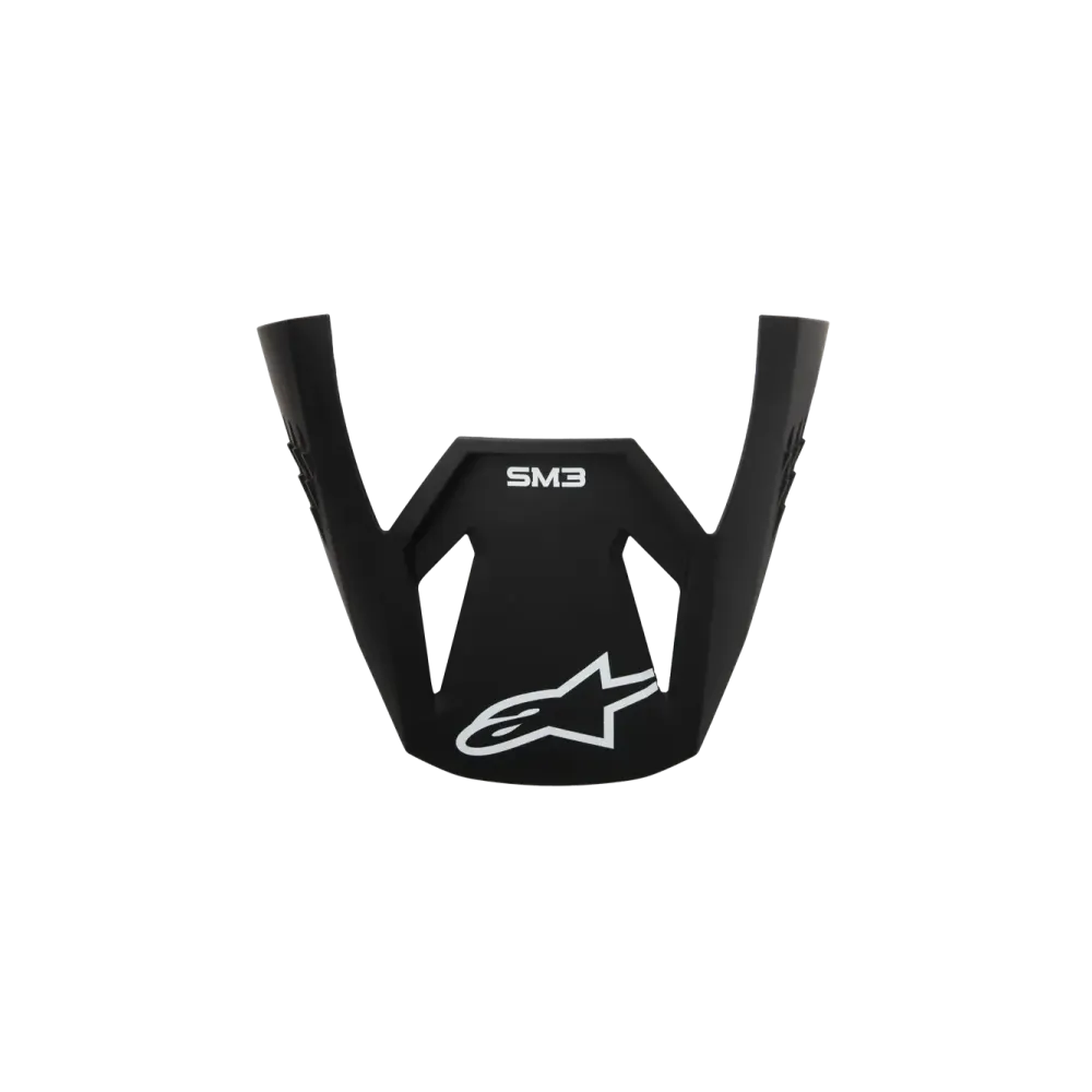 Visor para casco SM3 — Talla única, negro mate