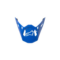 Supertech M10 Flood Helmet Visor — One Size, Blue