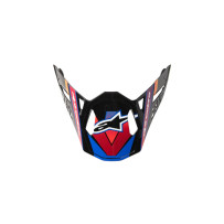Supertech M10 Era Helmet Visor — Fits Supertech M10, Blue, Red, Yellow