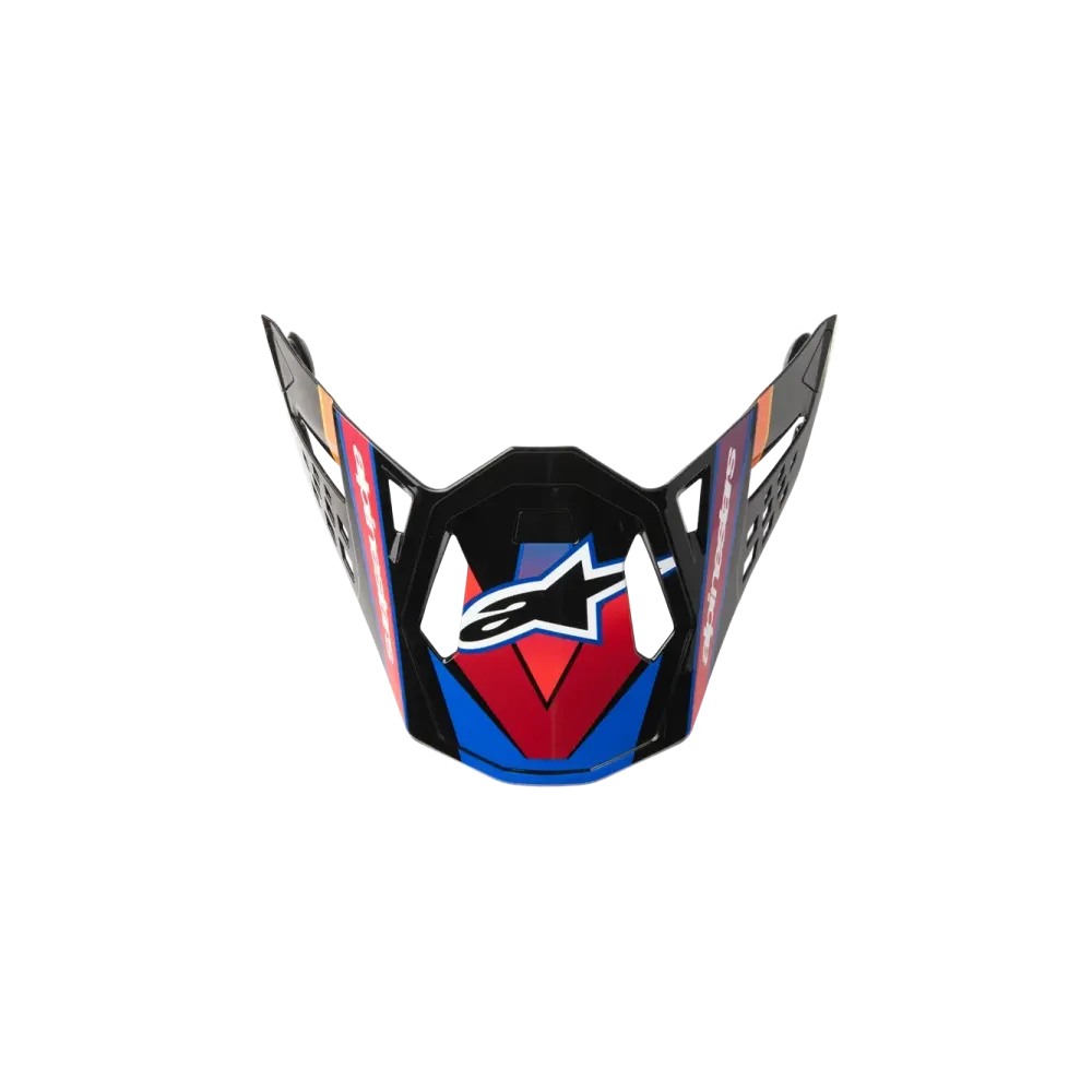 Visera para casco Supertech M10 Era — Talla única, Compatible con Supertech M10, Azul, Rojo, Amarillo