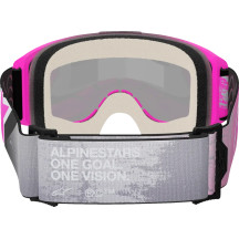 Vision 5 Lahnd Goggle — One Size, Silver mirrored lens