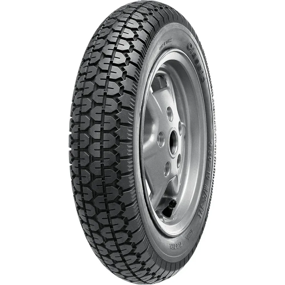Neumático ContiClassic — 3.50-10, con cámara (TT), 59L, pared negra