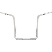 1-1/4" Buffalo Bar Handlebar — 1-1/4" clamp, 37-3/4" width, 17-3/4" height, Chrome