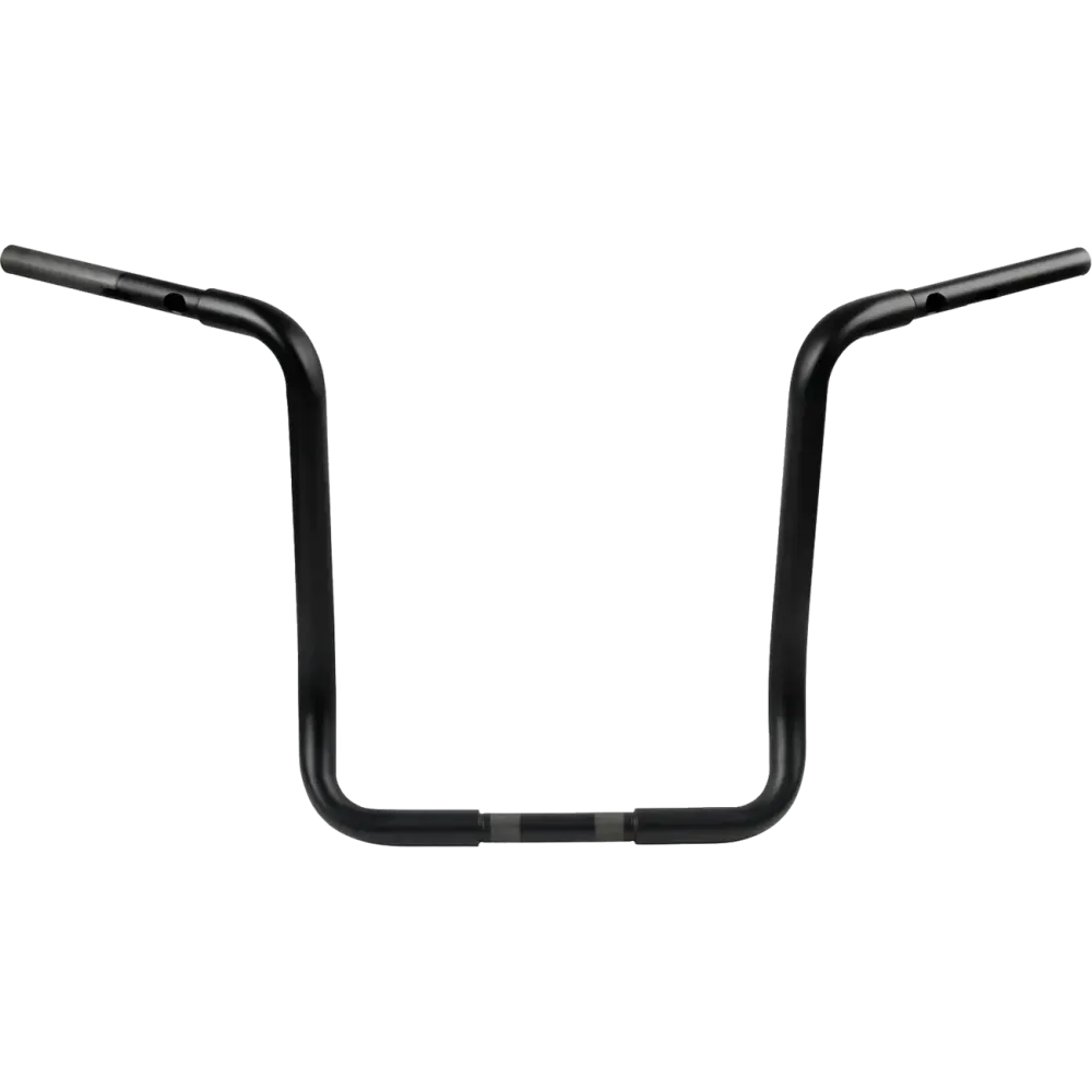 1-1/4" Buffalo Bar Handlebar — 1-1/4" diameter, 37-3/4" width, flat black