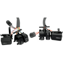 Handlebar Switch Kit — 6 buttons, black, left and right mounting