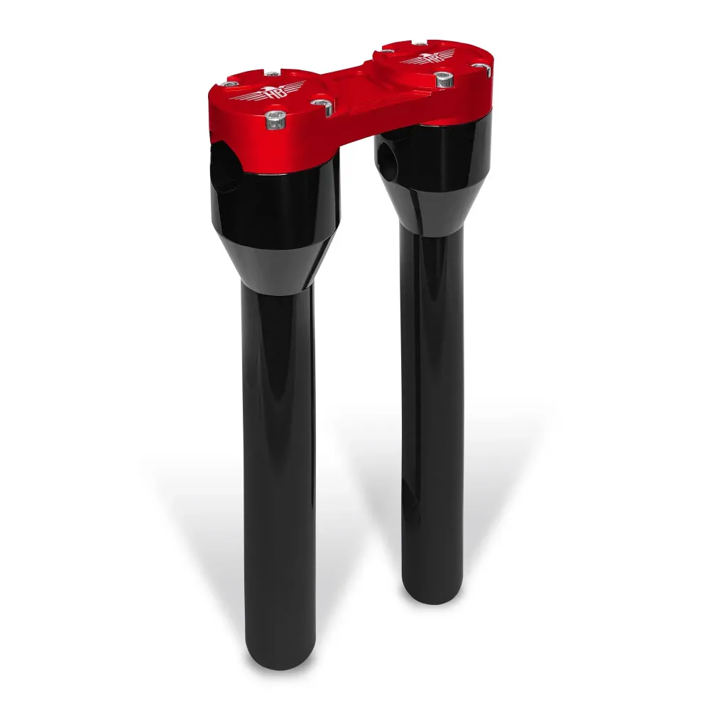 Clubstyle Riser recto — 12 in, 32 mm (1-1/4\") abrazadera, acabado negro