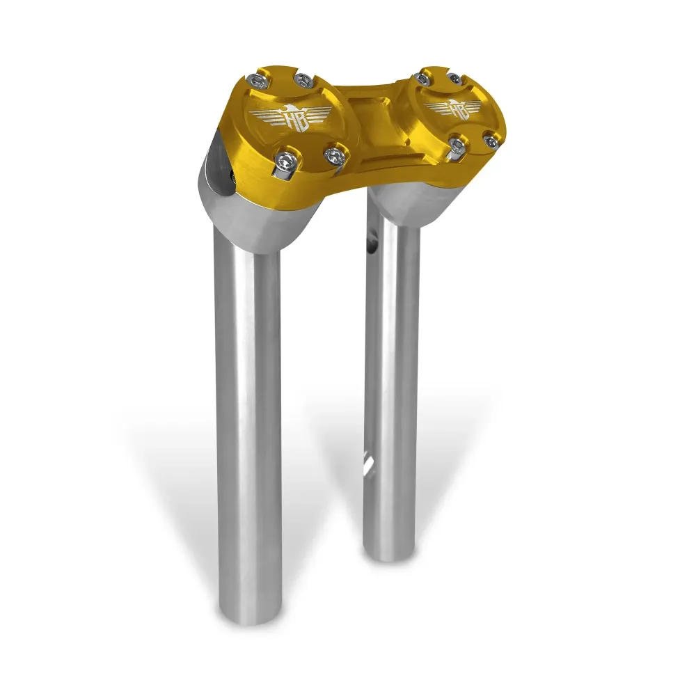 Elevador Pullback estilo Club — 32 mm (1-1/4"), 25,5 cm (10"), Plata