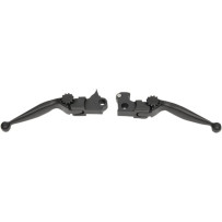 Journey Adjustable Lever Set for Harley Models — Black