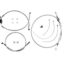 Sterling Chromite II® Designer Handlebar Installation Kit — 6" fit, Ape Hanger, ABS