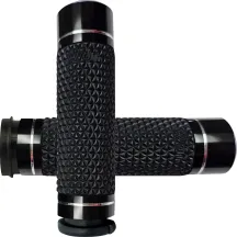 K25 Puños — 25.4 mm (1"), negro anodizado