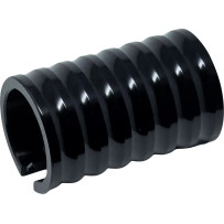 Oil Sending Unit Cover — Billet aluminum, black