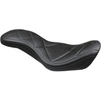 Super Tripper™ Seat — 2-Up, Driver 29 cm (11-1/2"), Passenger 20.5 cm (8"), Black