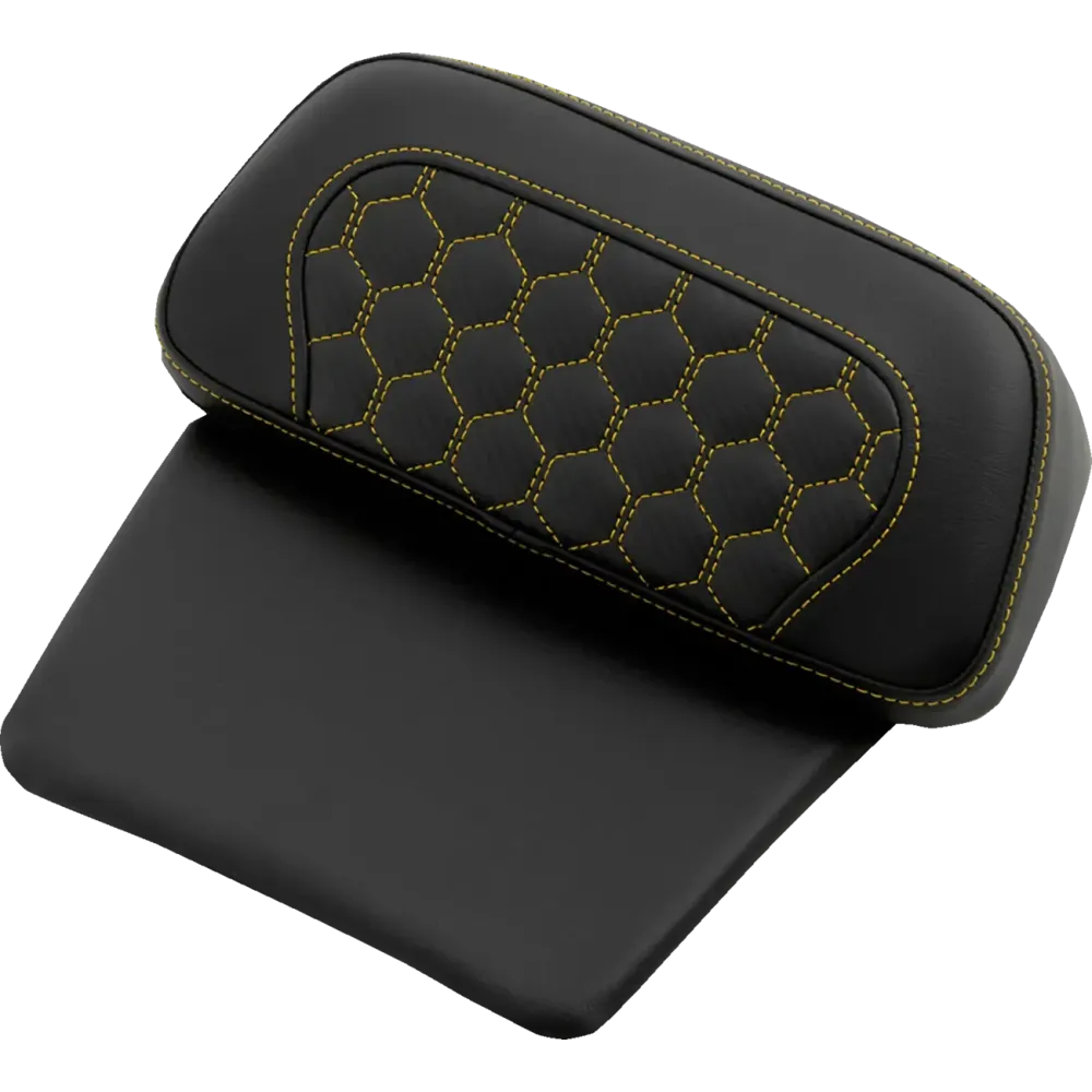 Almohadilla Honeycomb para Chopped Tour Pak — Compatible con H-D Touring models con Chopped Tour Paks, negro